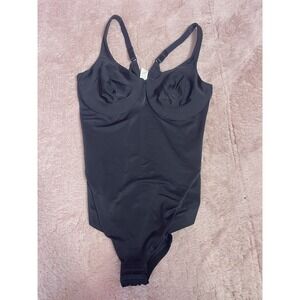 Flexees Women's Black Size 40C Fit Sense Bodyshaper